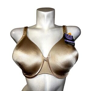 Bali One Smooth U Full Coverage Comfort-U Design Bra Style 3470 Champagne 40DD